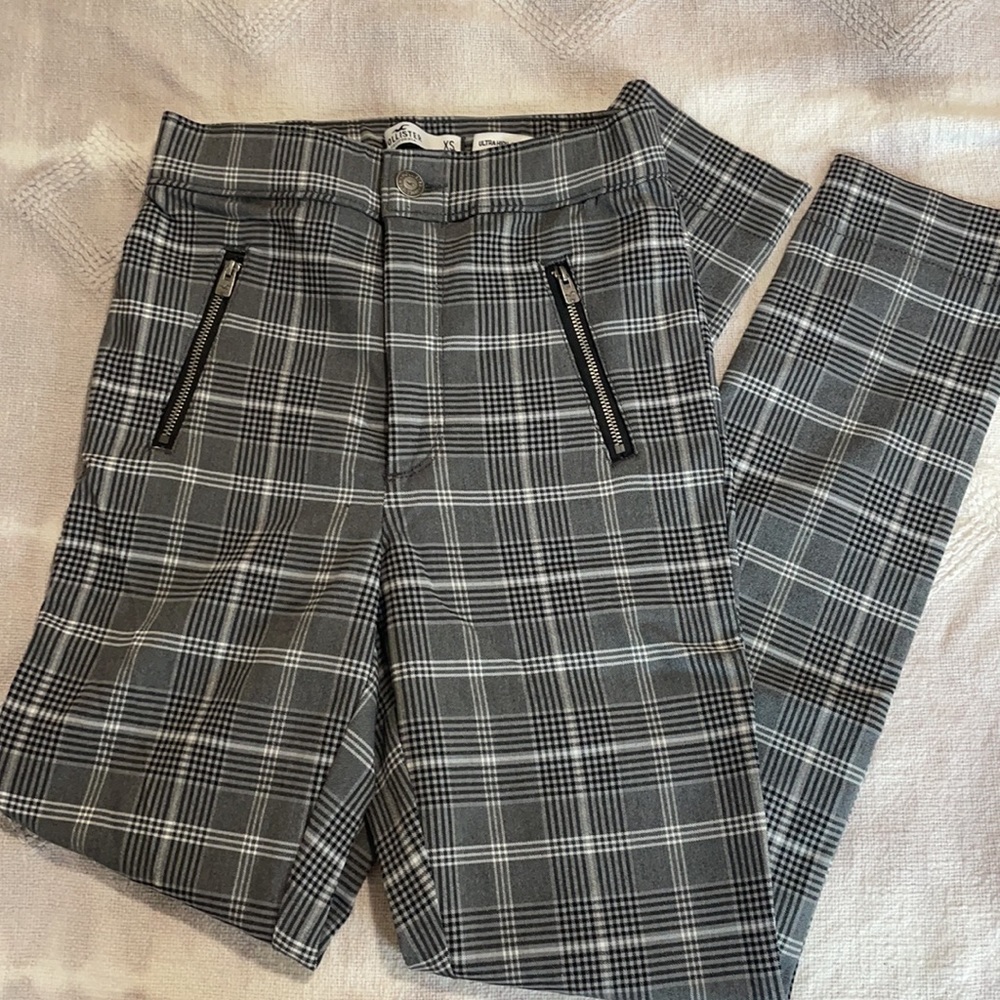 NWT Plaid Hollister Pants
